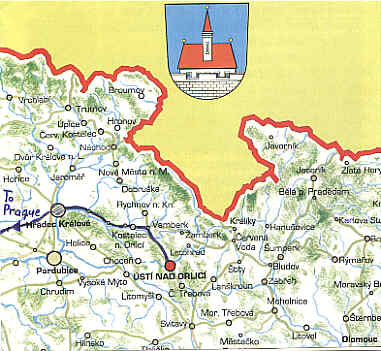 to Usti